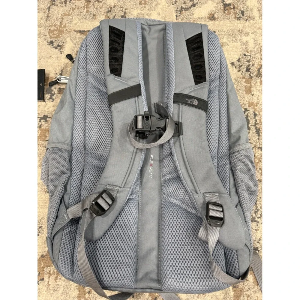The North Face Connector Backpack Grey Liberty Mutual Logo NWT FlexVent Laptop